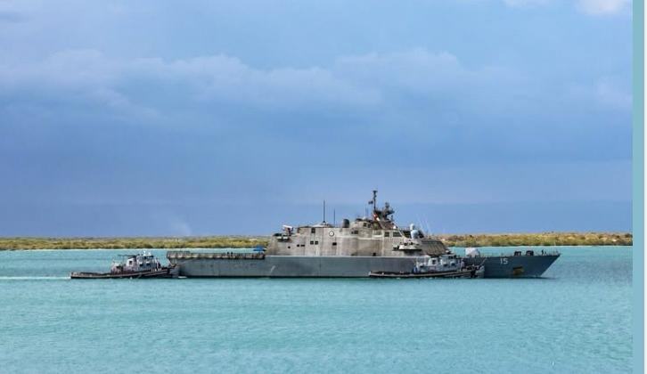 Two US Navy Warships Arrive At Guantanamo, Cuba