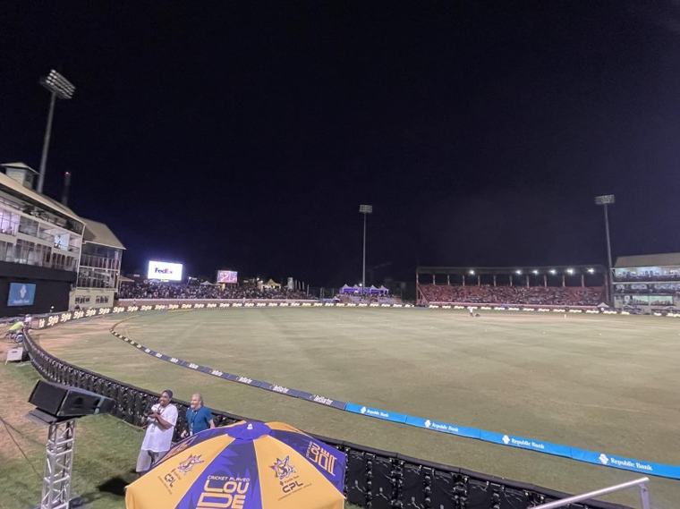 Technical fault with underground cable blamed for stadium blackout during CPL Elimination match